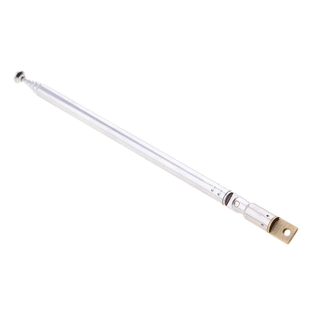 VELURA SYDL Stainless Steel 50cm 20 6 Sections Telescopic Replacement for FM Radio TV AD|1 Piece Telescopic |Collectibles - Image 5 thumbnail
