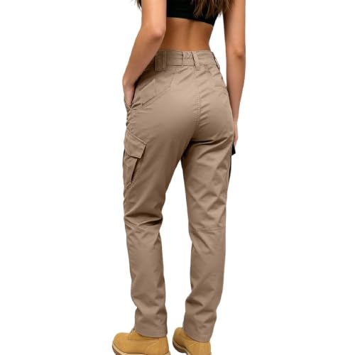 Women Cargo Pants Water Resistant Stretchy Outdoor Training Tactical Pants - image 5