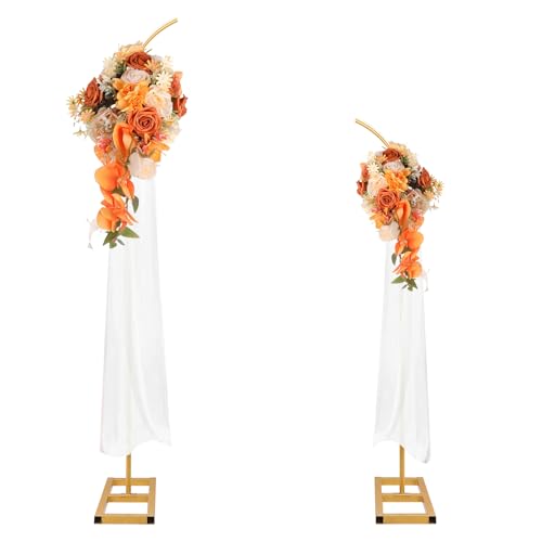 Metal Balloon Arch Stand, Set of 2 Wedding Arch...