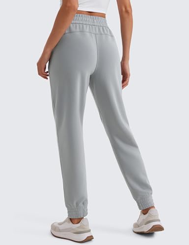 CRZ YOGA SoftAura Sweatpants Women Modal Joggers High Waisted Lounge Travel Casual Sweat Pants with Pockets Cinch Bottom2