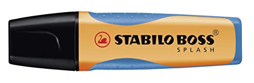 Image of STABILO BOSS Highlighter Pen | 1 Piece | Splash Series | Fluorescent Orange