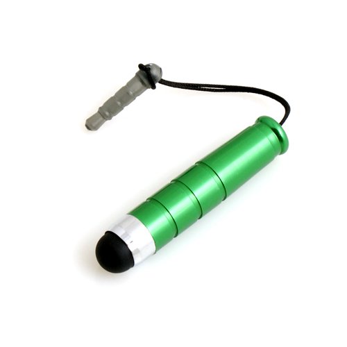 System-s Mini Stylet capacitif pour écran tactile Stylet en vert pour HTC One XL Desire C One X S V Velocity 4 G