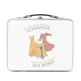 robe sandwich rouge 100% ALUMINIUM : Retour aux basiques solides. Cette gamelle est composée d'un corps en aluminium argenté et d'un couvercle assorti. C'est un matériau léger, sain pour le contact alimentaire et beaucoup plus résistant aux chocs que les boîtes en plastique classiques.