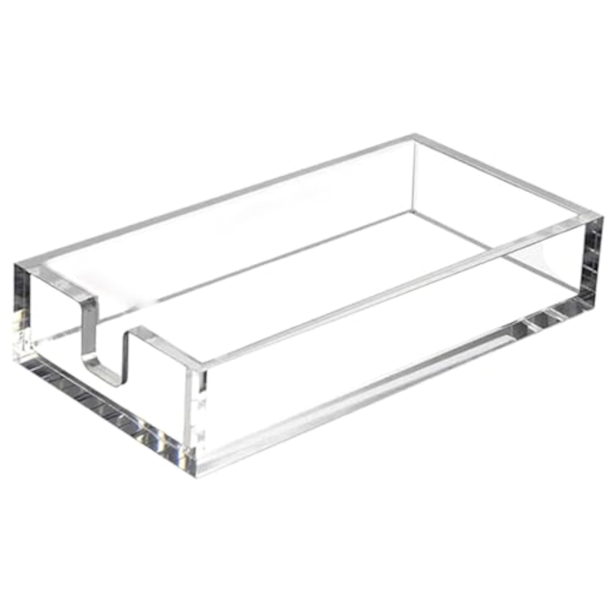 Sturdy Clear Tissue Case Napkin Holder for Dining