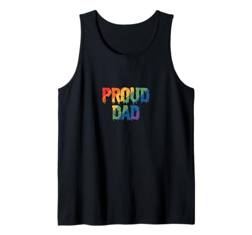 Fier Papa Rainbow Pride Débardeur