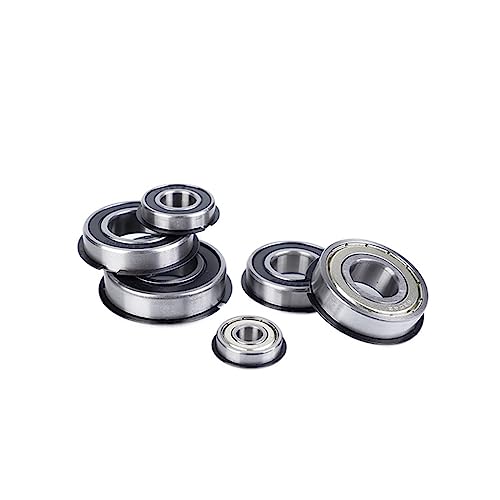 Roulement 6205-ZZNR bloqué par circlip pour éviter le déplacement axial
