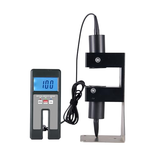 WTM-1100D Optical Density Meter Densitometer Light Transmittance Meter Tester | Optical Density 0.00OD-6.00OD | Dot Area Rate Measurement 0%-100% | Optical Hole 5mm | Light Source 380nm-760nm