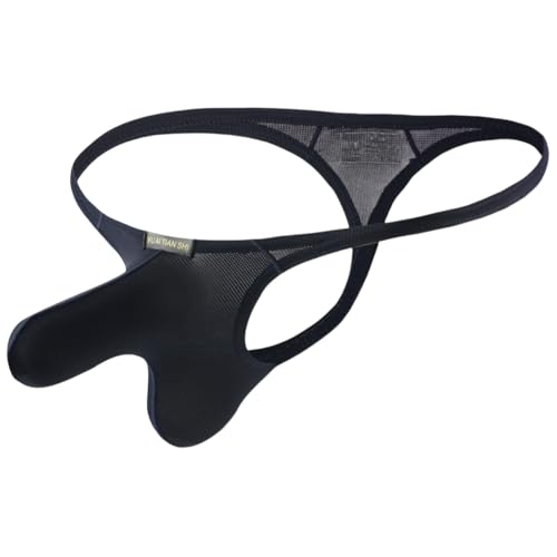 Mens Sexy Underwear For Play Low Rise G String T-Back Thongs Bulge Pouch Micro Male Lingerie