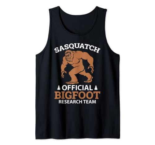 Sasquatch Bigfoot Research Team Camiseta sin Mangas