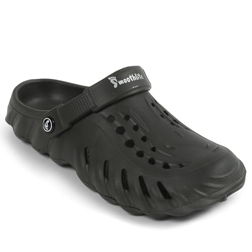 Image of Men's Classic Casual Clogs /Sandals with Adjustable Back Strap for Adult | Comfortable & Light Weight | Stylish & Anti-Skid | Waterproof & Daily Mules for Gents & Boys