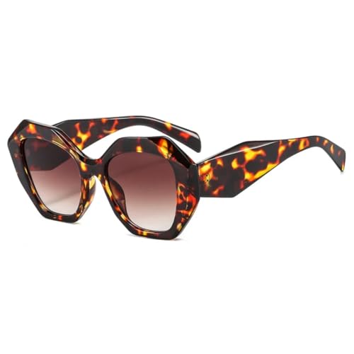 Lunettes de soleil à grande monture violette et verres progressifs