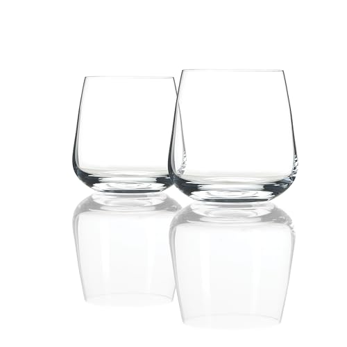 Schott Zwiesel Grace – Set mit 2 kurzen Trinkgläsern – 330 ml – Deutsche Qualität & spülmaschinenfest – perfekt für Whisky und andere Getränke