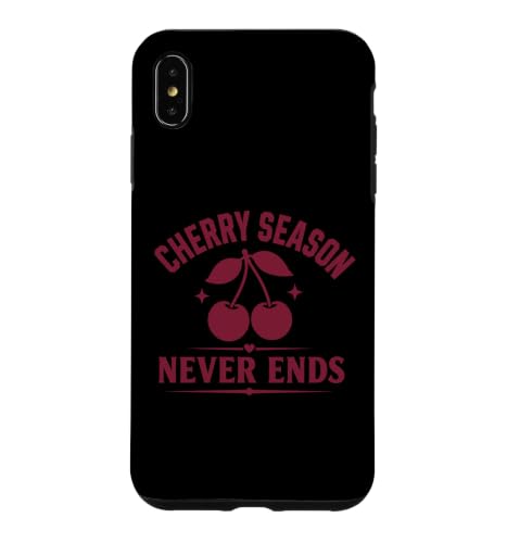 Sweet Summer nature fruit Cherry Season Never Ends �X�}�z�P�[�X iPhone XS Max �p