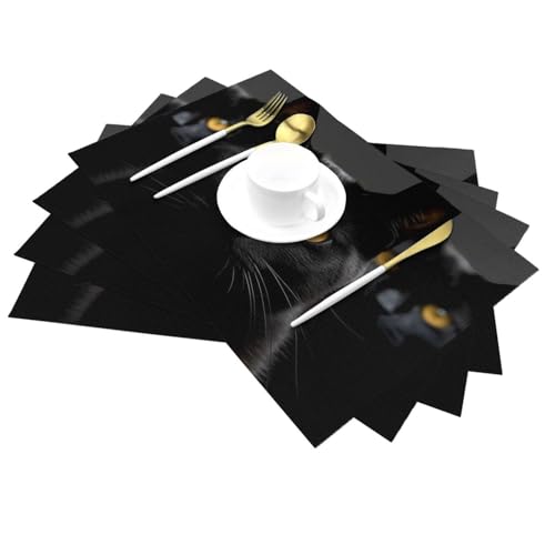 Set de table PVC lavable antidérapant cuisine lot de 6 - 4