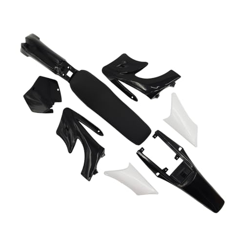 Moto Carénage Kit De Carrosserie Pour Moto 7 Couleurs Accessoires Pour Enfants Dirt Pocket Bike Carénage En Plastique Garde-boue Coussin Siège