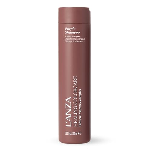 L’ANZA Healing ColorCare Champú Abrillantador y Reparador para Tinte de Pelo y Cabello Plateado, Gris, Blanco, Rubio o con Reflejos para una Mayor Belleza y Brillo, 300 ml