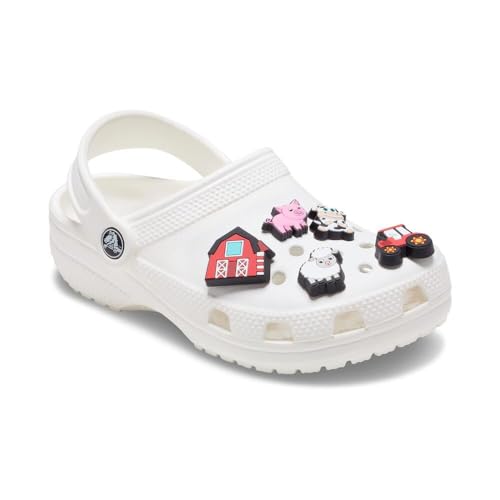 Image of Crocs 5-Pack Shoe Charms | Jibbitz, Cutesey Farm Animal, One Size