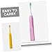 FRCOLOR 4pcs Replacement Electric Toothbrush Soft Brush for Electric Toothbrush Compatible Snap Handles for Boys and Girls Options