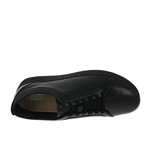 Image of FitFlop Womens Rally Leather Sneakers
