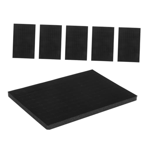 HEALEEP 6piezas Bandeja Anillos Joyería Almohadillas Insertos Cajón Exposición Ranuras