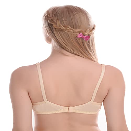 Image of Women's Cotton Non Padded Non-Wired Full Coverage Bra | Bra Combo Pack of 2 | IC Cotton Cup Bra