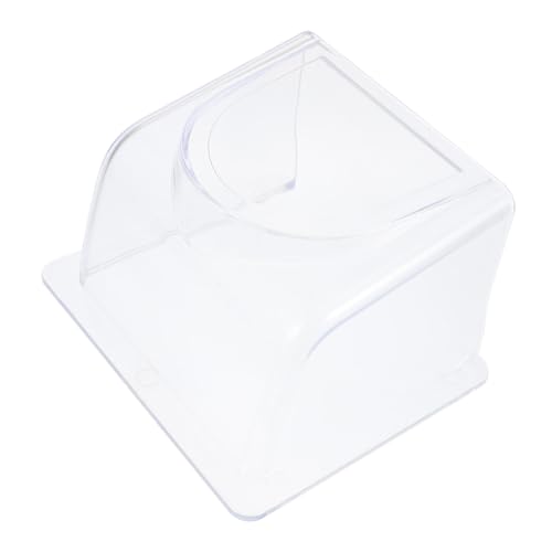 Homoyoyo Cubierta para Máquina de Control de Acceso Protector de Timbre Exterior Funda de Plástico Resistente la Lluvia Sol Compatible con Dispositivos Pequeños de Puerta y Asistencia