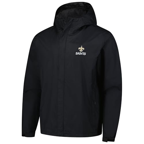 Image of Dunbrooke Men's NFL Tropic Waterproof Packable Full-Zip Hoodie Jacket