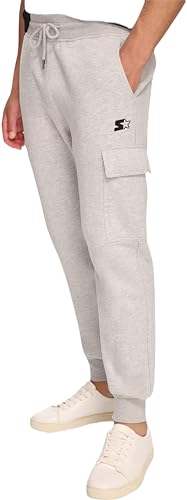 STARTER Men's Sportswear Jogger,Heather Grey,XX-Large - image 1