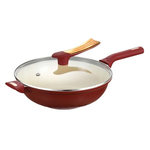 SYGZMY Sartén De Cerámica Sartén Antiadherente Sartén Sin Recubrimiento For El Hogar Sartén Antiadherente For Cocina De Inducción