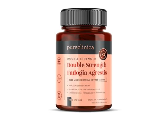 Double Strength Premium Fadogia Agrestis - 2500mg x 180 Capsules - 6 Months Supply