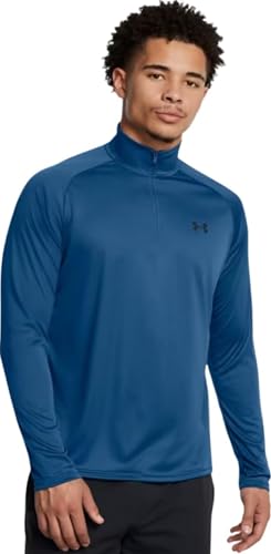 Under Armour Men's Velocity 2.0 1/4 Zip Loose Long Sleeve T-Shirt