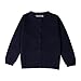 Girls Cardigan Long Sleeve Button Front Solid Sweater Toddler Kids Knitted School Uniform Sweaters (Navy, 4-5 Years)