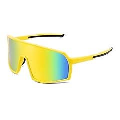 Yellow Frame Yellow Mirrored Lens