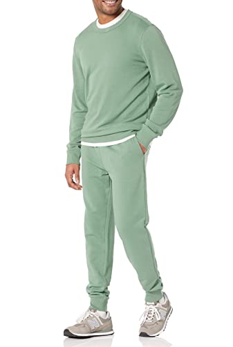 Amazon Essentials men's Crewneck Sweatshirt, Lightweight Long-Sleeve French Terry (Available in Big & Tall)4