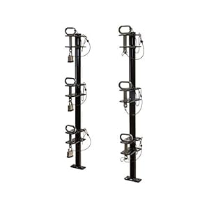 Buyers Products LT13 Holds 3 Yard Lawn Weed Whackers Tools, 3-Position, Black