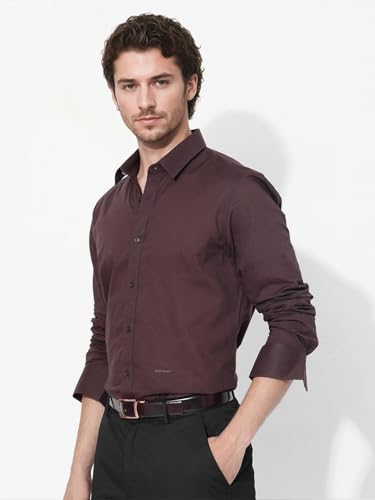 Image of Rare Rabbit Regular fit Plain Shirt