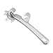 2PCS Bucket Opener Tool, Aluminum Alloy Bucket Opener, Versatile Lid Remover and Can Opener Tool for Home Renovation, Construction, and Industrial Use - and Easy to Use (Silver)