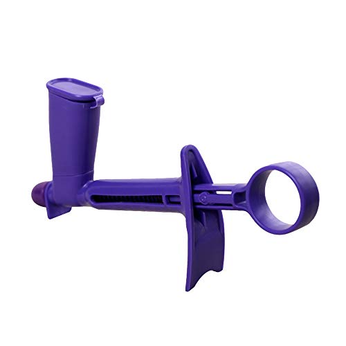 Decdeal ?Aplicador de p閞ola com ponta de silicone para decora玢o de bolos, ferramenta de bolinhas de