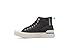 Palladium Unisex Palla ACE Organic Canvas MID Sneaker, Black, Mens 12/Womens 13.5