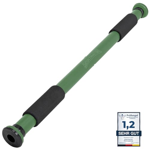 SPORTINATOR® Klimmzugstange zum Einspannen im Türrahmen, für...