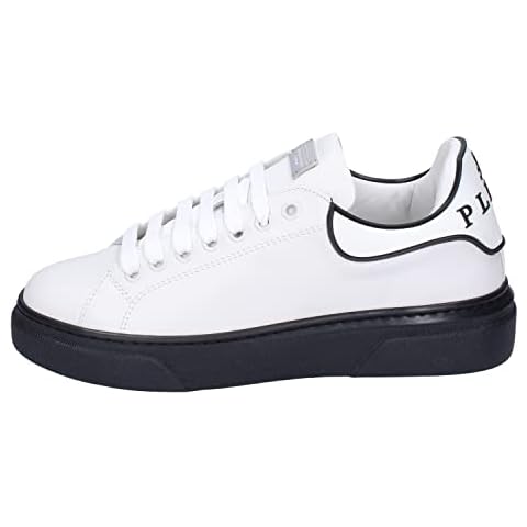 Philipp Plein Women Leather White Fashion-Sneakers 4 UK Cover
