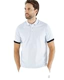 Mexx Mens Polohemd, Light Blue, XXL
