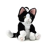 Yiohejy Zaino Peluche a Forma di Gatto | Borsa Morbida Realistica E Divertente - Borsa a Spalla Simpatica a Tema Animale | Per Compleanno Quotidiano Viaggio Appuntamenti Festa Campeggio Donne Ragazze