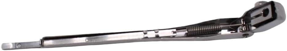11-Inch Stainless Steel Windshield Wiper Arm with 10-Inch Rubber for Universal Automotive Use