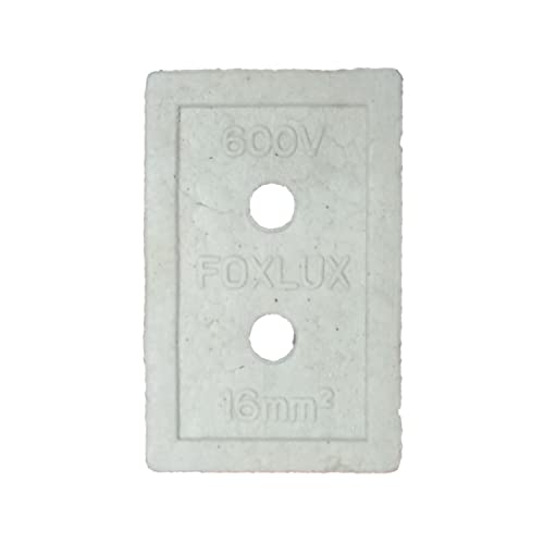 Conector Chuveiro 110/220V Porcelana Tripolar 16mm² 50a 600v