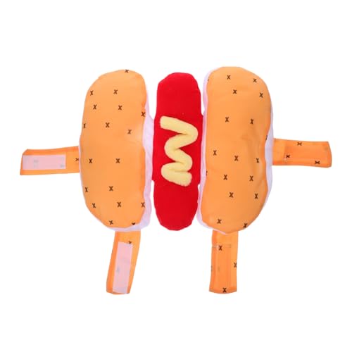 Disfraz Ajustable Hot Dog para Perros ORFOFE
