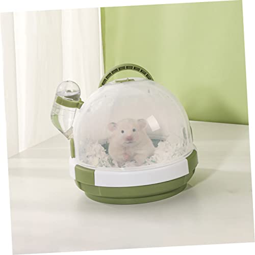 Ipetboom Hamster Fora Da Gaiola Caixa De Transporte De Hamster Portátil Gaiola De Viagem Para Hamste