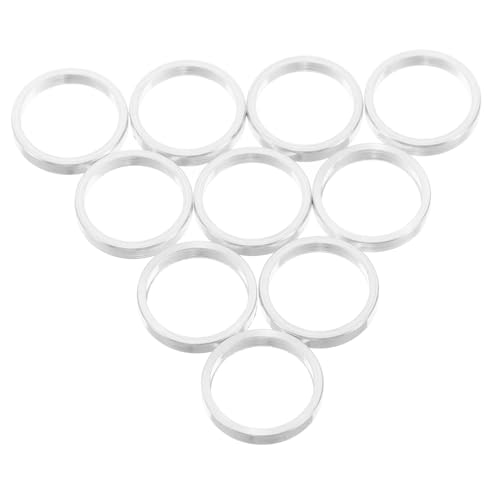 GALPADA Essential Bike Parts 10pcs Aluminum Bike Headset Spacers Stem Spacers Easy Installation