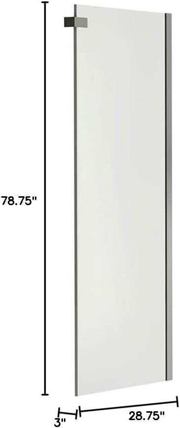 Dimensional drawing of MAAX Halo Return Panel