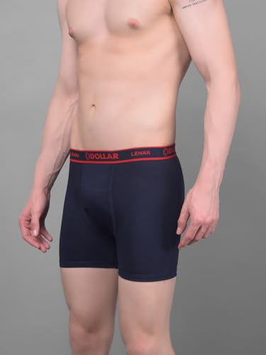 Image of Dollar Lehar Mens Combed Cotton Trunk - Actual Colour May Vary